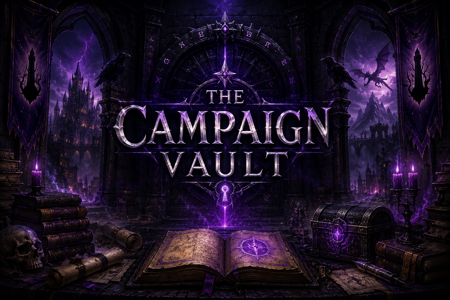 The Ravnspire Campaign Vault - Premium D&D 5e dark fantasy campaigns