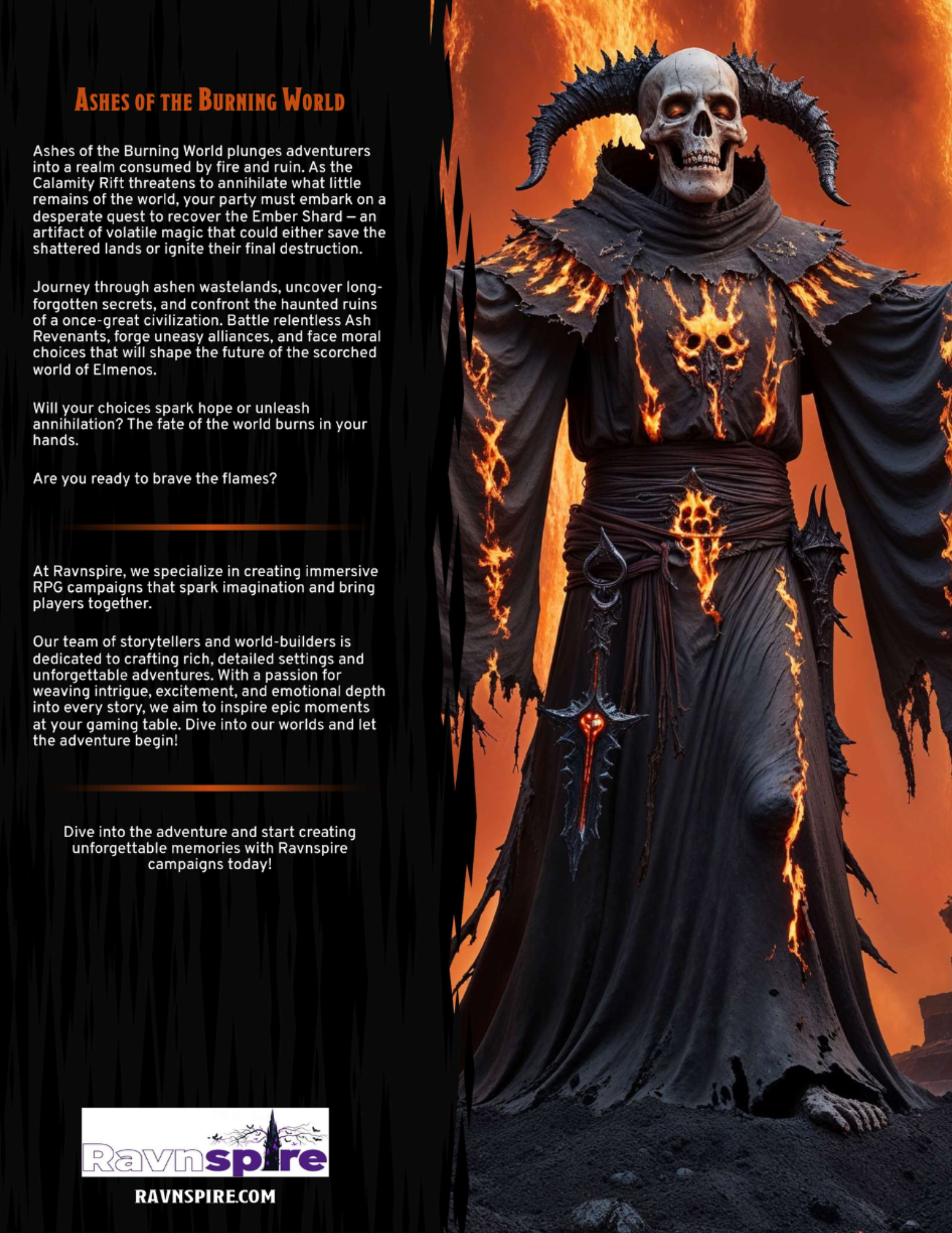 Ashes of the Burning World gallery 1