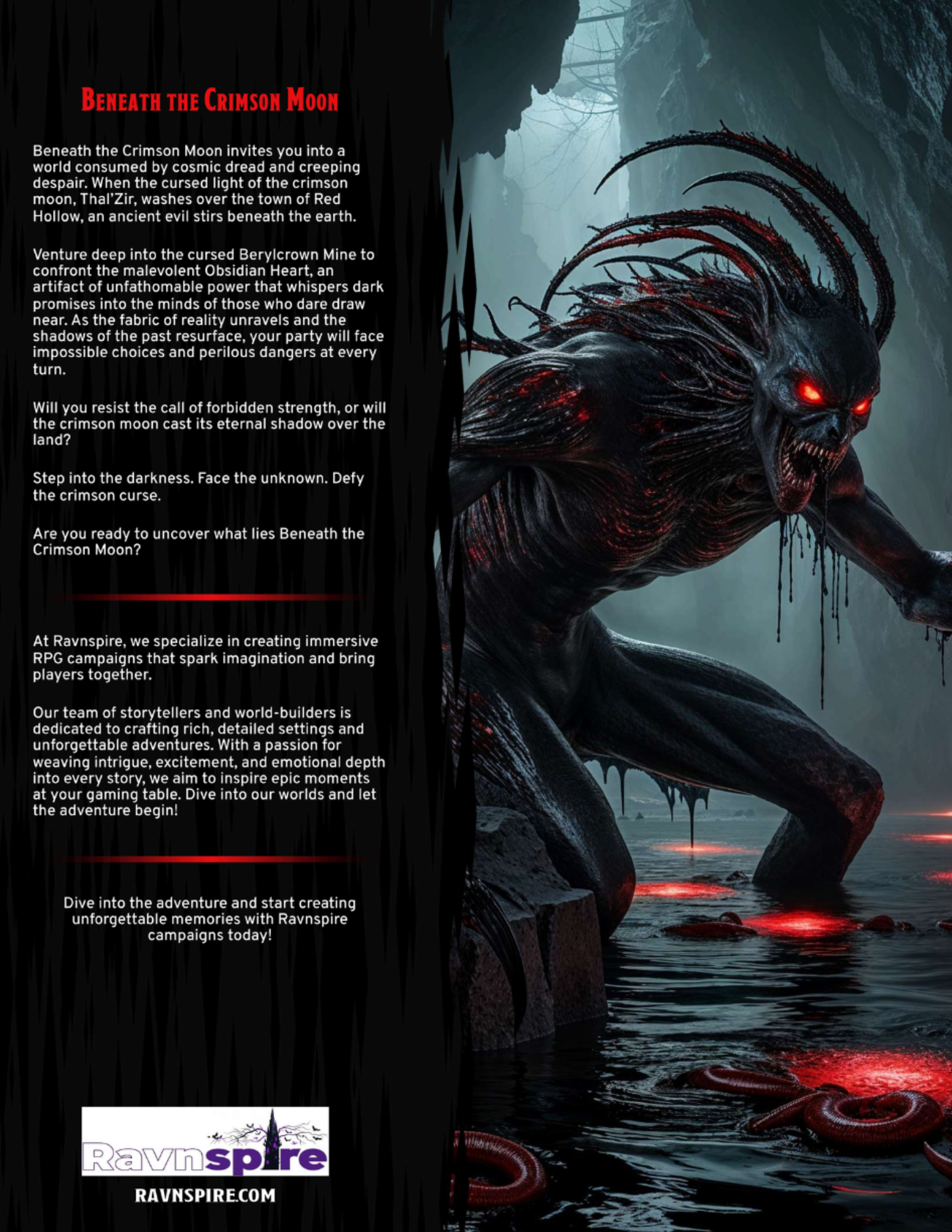 Beneath the Crimson Moon gallery 1