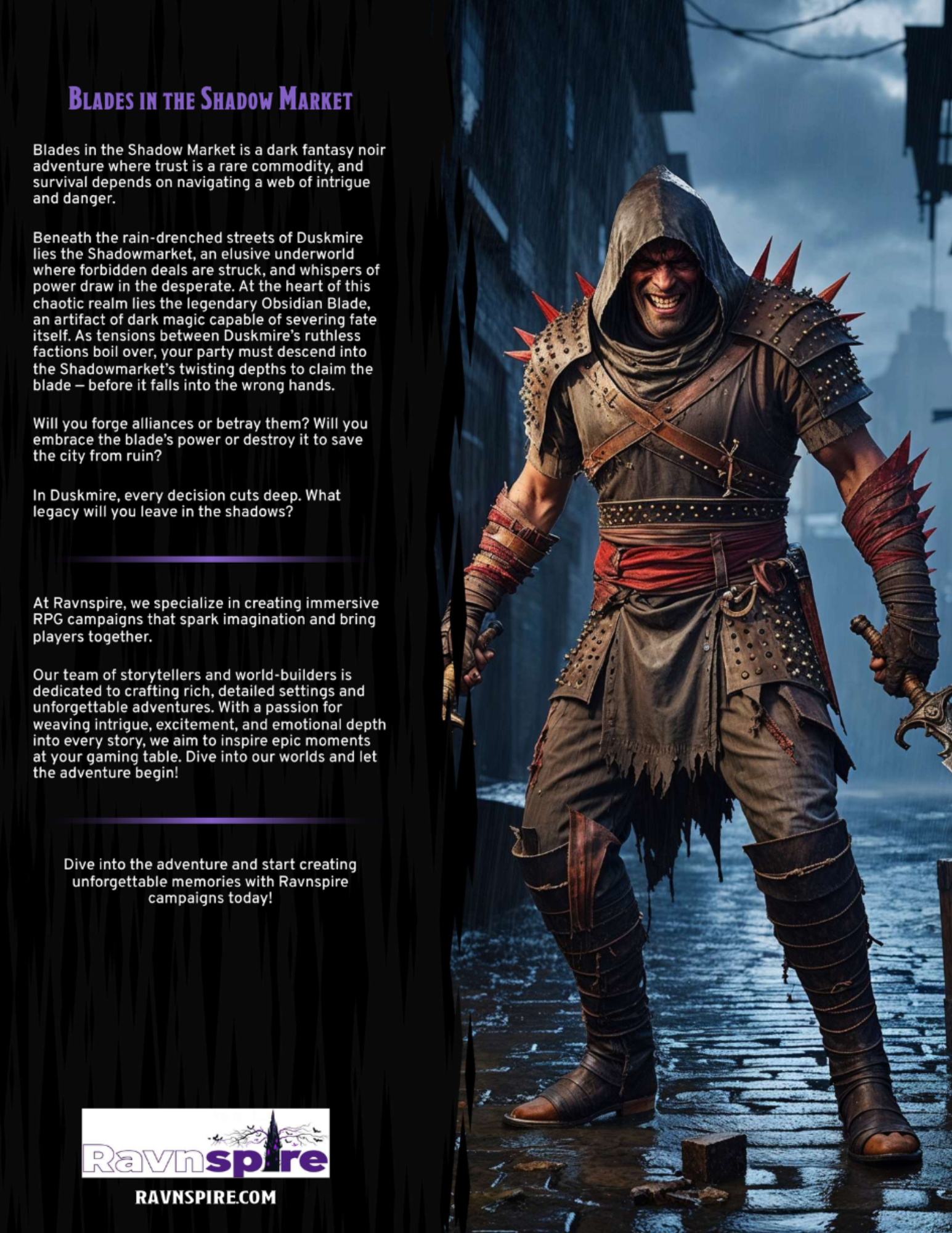 Blades in the Shadow Market gallery 1