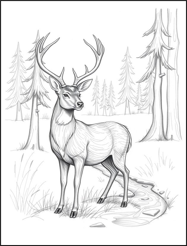 Colors Unleashed: Animals Edition - Relaxing Coloring Book for All Ages with Wildlife and Cute Animals for Stress Relief and Creativity