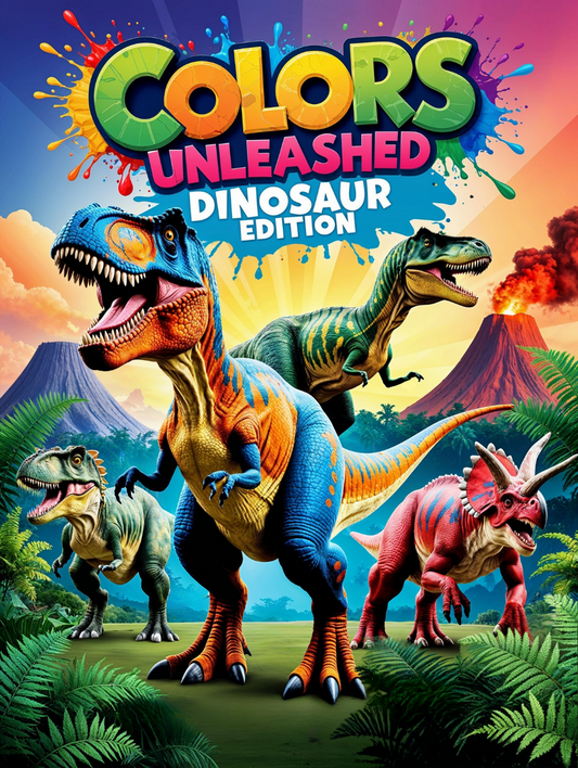 Colors Unleashed: Dinosaur Edition