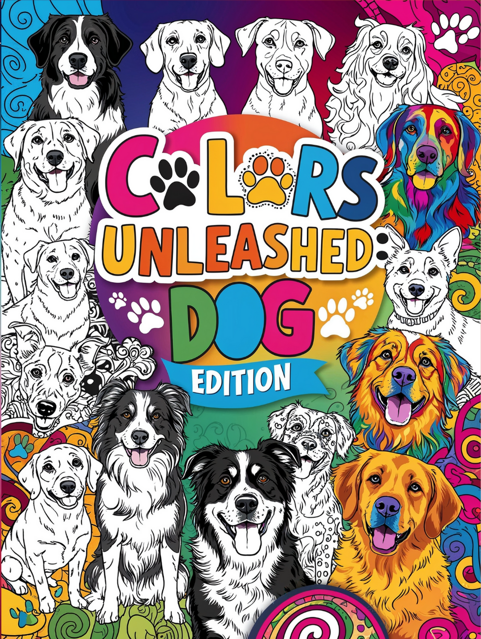 Colors Unleashed: Dog Edition