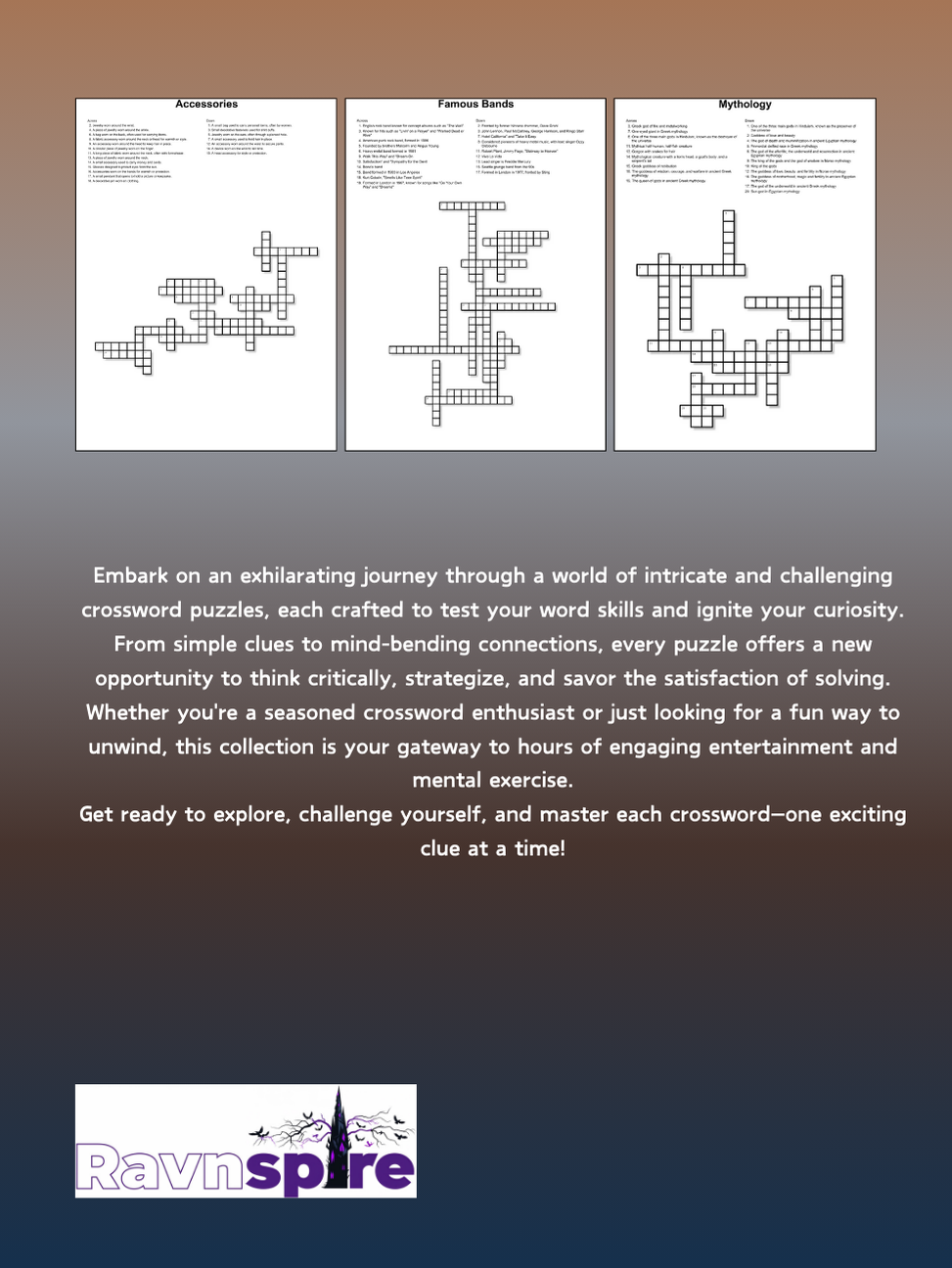 Mental Labyrinths: Crossword Edition