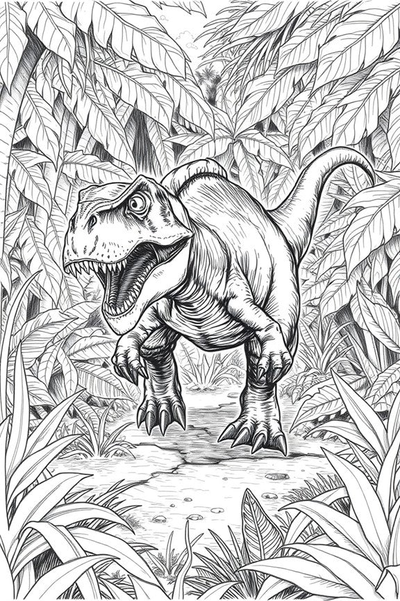 Colors Unleashed: Dinosaur Edition - A Fun and Creative Coloring Book for All Ages with Awesome Dinosaur Designs and Hours of Entertainment