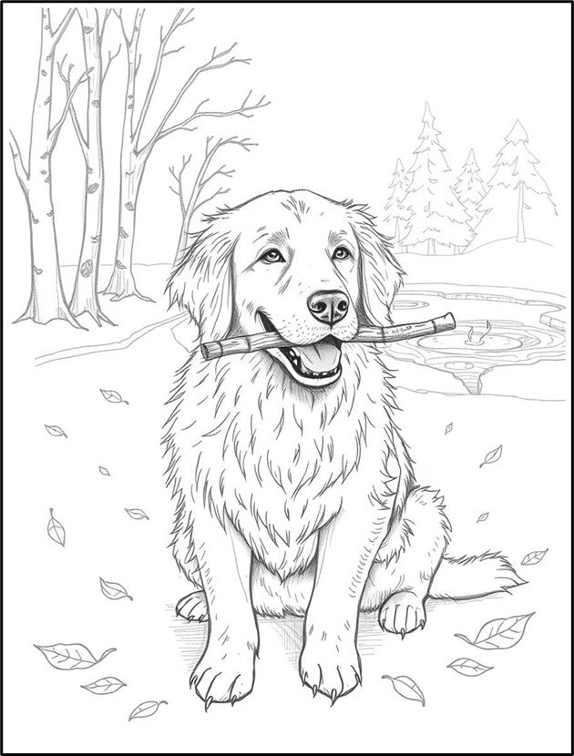 Colors Unleashed: Dog Edition – Fun and Relaxing Coloring Book for Dog Lovers of All Ages, Featuring Adorable Pups, Cute Breeds, and Beautiful Canine Artwork