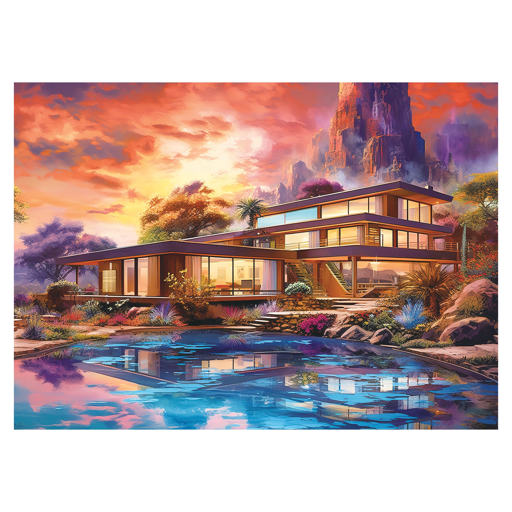 1000 Pieces Jigsaw Puzzle for Adults/Teens 27.5” x 19.7” (Collection 1: Paradise Retreat) - Premium Puzzle from Ravnspire - Just $24.99! Shop now at Ravnspire