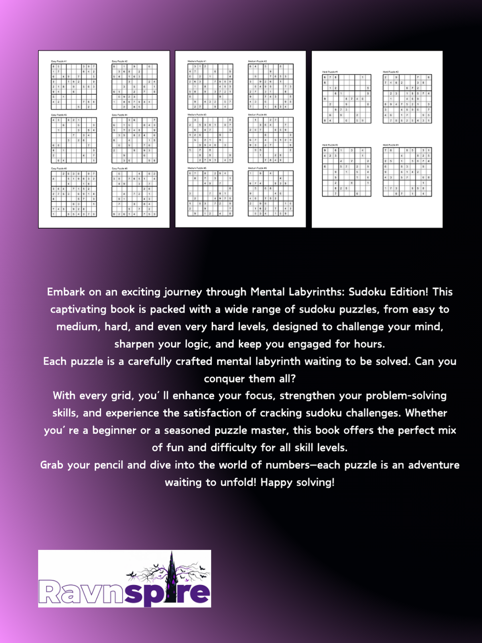 Mental Labyrinths: Sudoku Edition