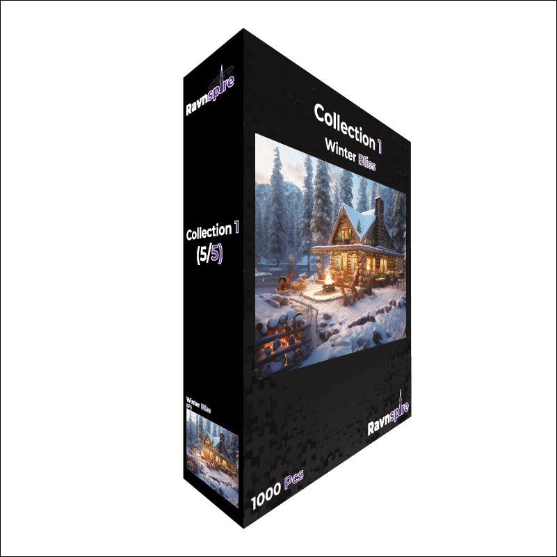 1000 Pieces Jigsaw Puzzle for Adults/Teens 27.5” x 19.7” (Collection 1: Winter Bliss) - Premium Puzzle from Ravnspire - Just $24.99! Shop now at Ravnspire