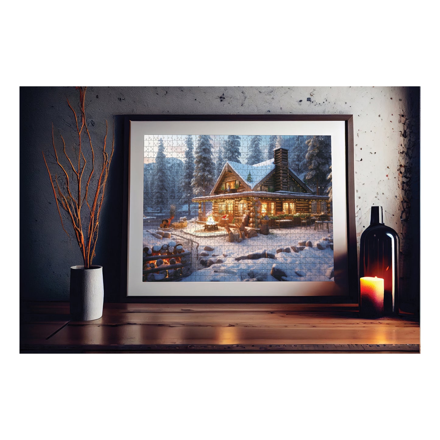 1000 Pieces Jigsaw Puzzle for Adults/Teens 27.5” x 19.7” (Collection 1: Winter Bliss) - Premium Puzzle from Ravnspire - Just $24.99! Shop now at Ravnspire