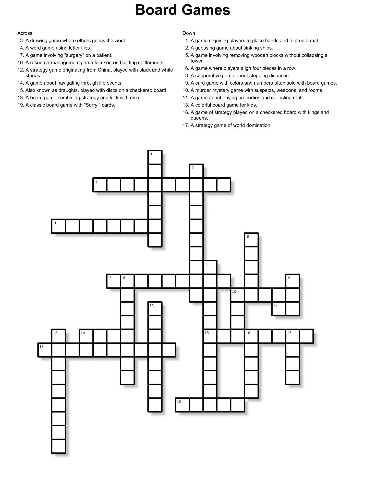 Mental Labyrinths: Crossword Edition